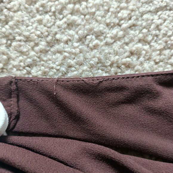 Bec & Bridge Nadia Cut Out Midi Dress - Size 12 Chocolate Ivory - Picture 12 of 12